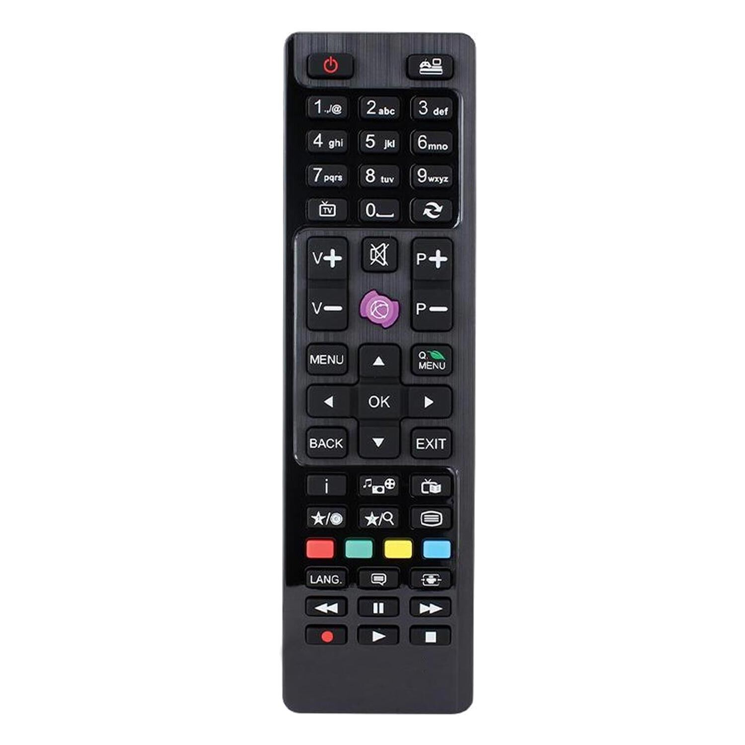 LCD LED KUMANDA VESTEL Hİ-LEVEL SEG REGAL TELEFUNKEN MİNİ KARE GÖBEK YAZISIZ