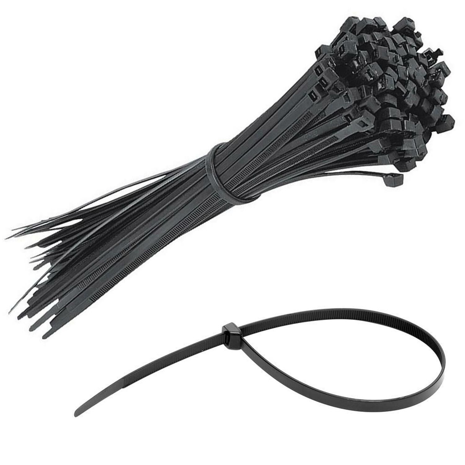 IŞILDAR 3,6X150MM PLASTİK KABLO BAĞI SİYAH (100LÜ PAKET )