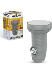 LNB TEKLİ (SINGLE) 0,1DB 3D 4K WELLBOX WXL-201