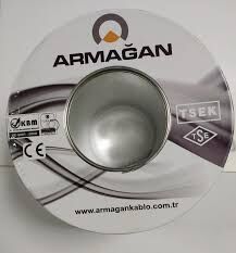 ARMAĞAN RG6/U4 CCS 100 METRE 80 TEL ANTEN KABLOSU 1,02MM