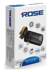 ROSE DR-5040 MİNİ SCART UYDU ALICISI TKGS
