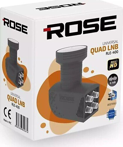 ROSE RLE-400 QUAD(DÖRTLÜ) LNB