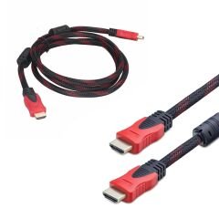 POLAXTOR Hdmi Kablo 1,4V 4K Örgülü 1,5 Metre
