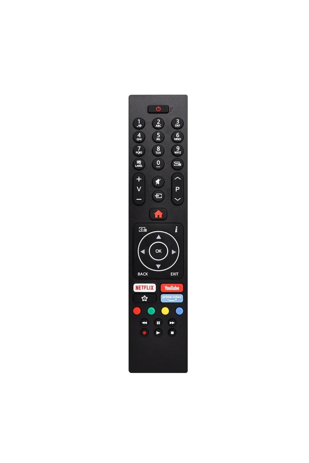 MUKE ML1130Y VESTEL REGAL NETFLIX YOUTUBE TUŞLU Led Tv Kumandası
