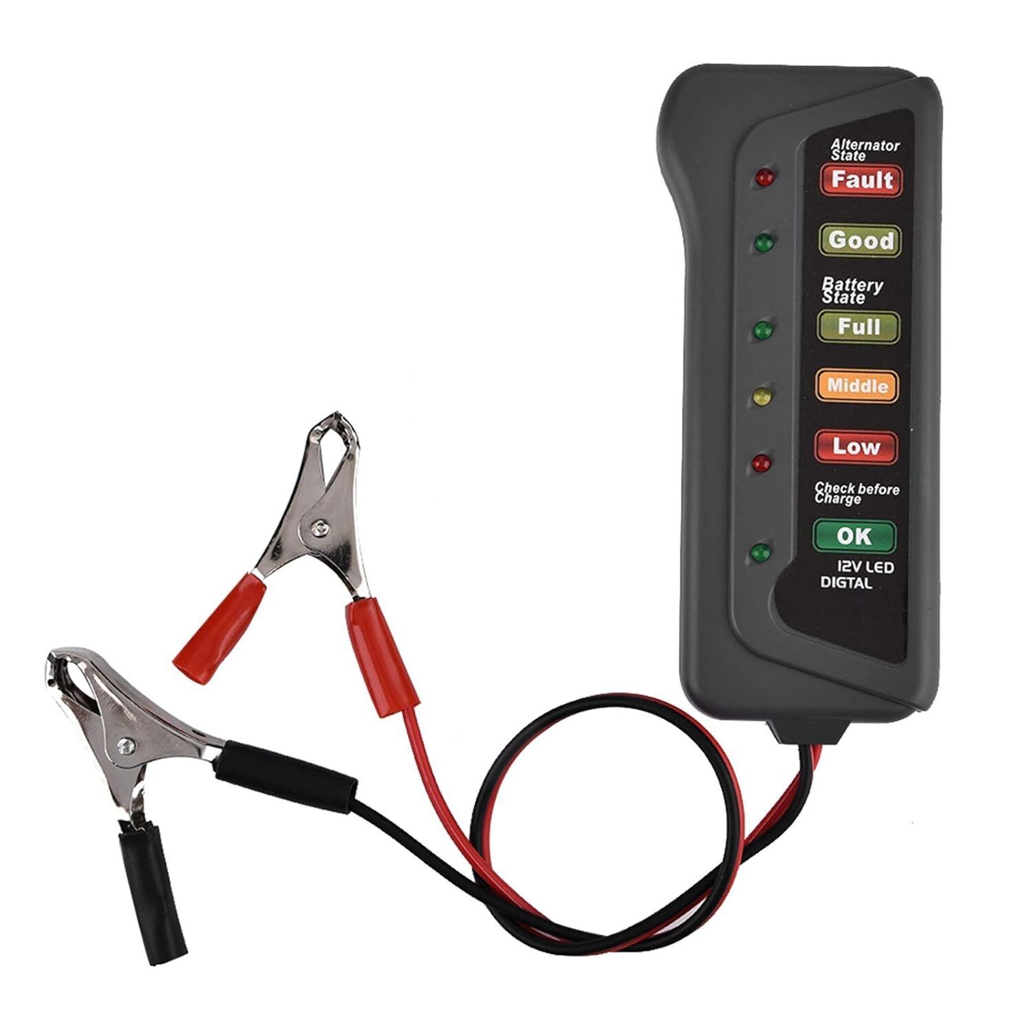 OEM M-007 12V LED Gösterge Dijital Akü Test Cihazı