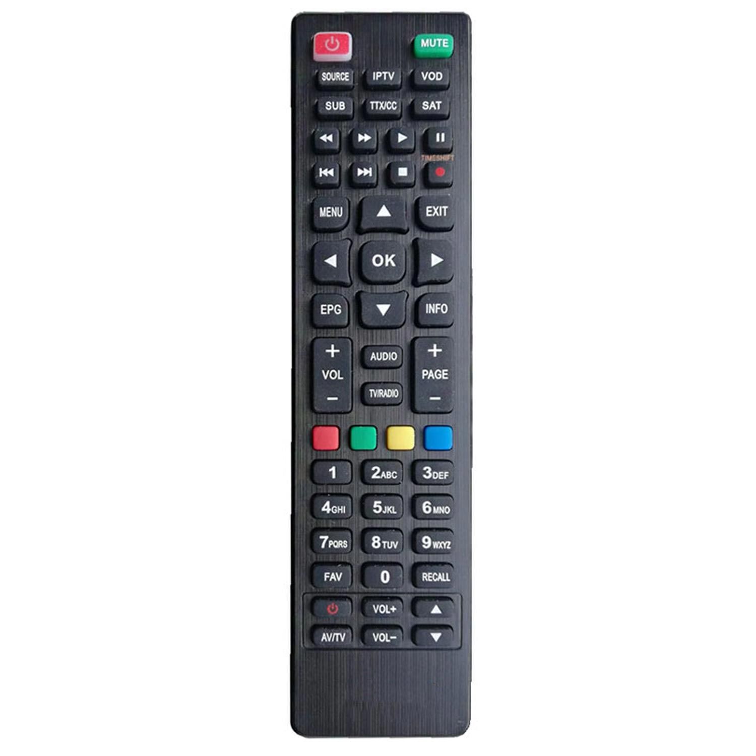 AKILLI KUMANDA HIREMCO ZAPPER COMBO HD 2019 IPTV VOD TUŞLU YAZISIZ