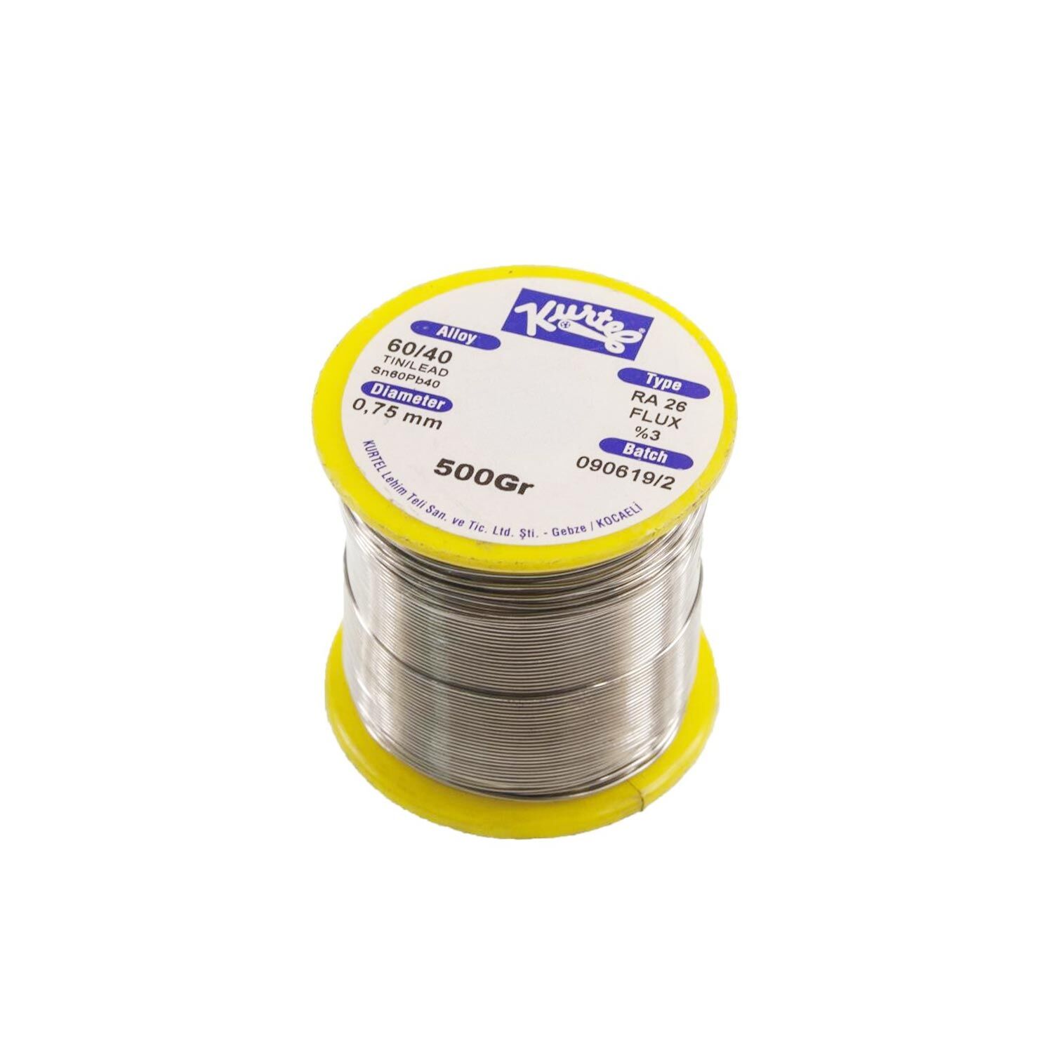 LEHİM 500GR 0,75MM 60/40 KURTEL