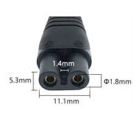 TIRAŞ KABLOSU USB 1MT SİYAH NO7 G-5357