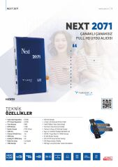NEXT YE-2071 HD UYDU ALICISI ÇANAKSIZ TV İZLEME IPTV H,265