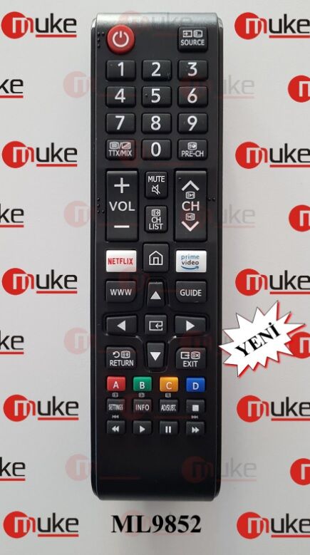 MUKE ML9852 SAMSUNG NETFLİX-PRIME VİDEO TUŞLU SMART TV KUMANDASI