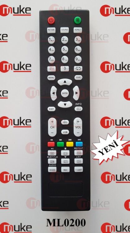MUKE ML0200 AWOX-PREMİER KUMANDASI LCD LED TV KUMANDASI