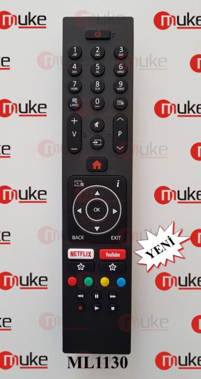 MUKE ML1130 VESTEL NETFLIX YOUTUBE TUŞLU SMART TV KUMANDASI