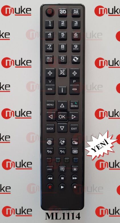 MUKE ML1114 VESTEL 3D TUŞLU LCD LED TV KUMANDASI