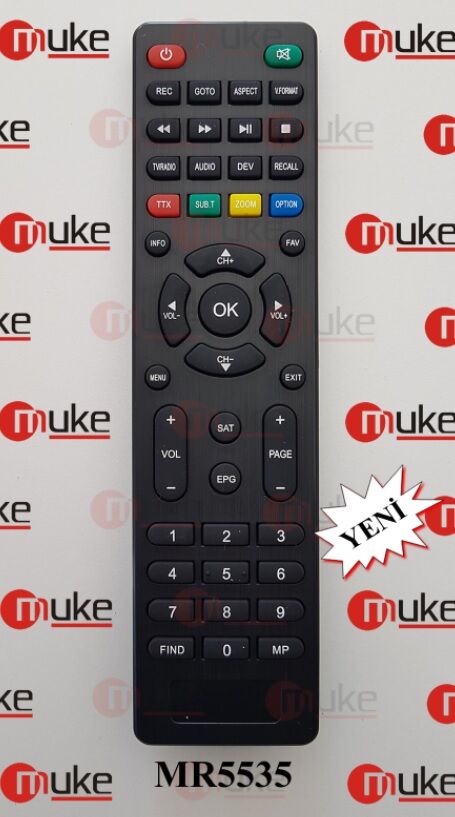 MUKE MR5535 NEXT 5000HD-NEXT PUNTO HD UYDU KUMANDASI KR5535