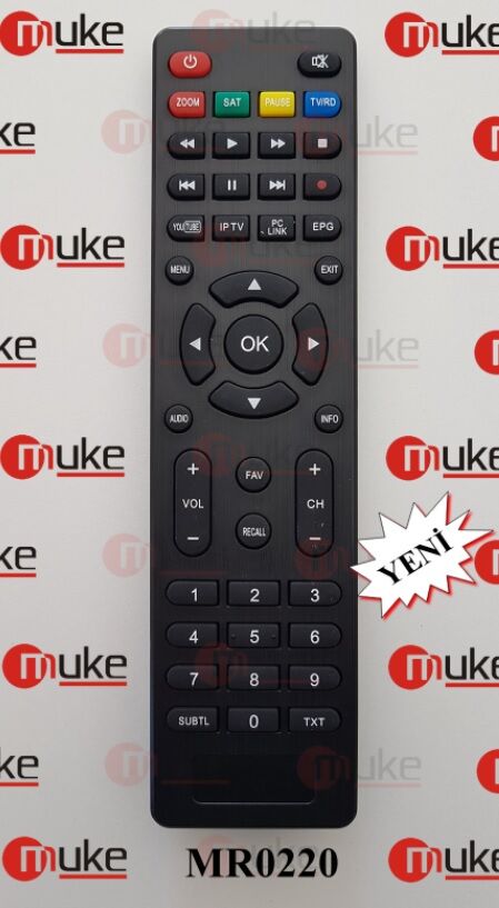 MUKE MR0220 REDLİNE TS80-100-200-300-1000- UYDU KUMANDASI KR0220