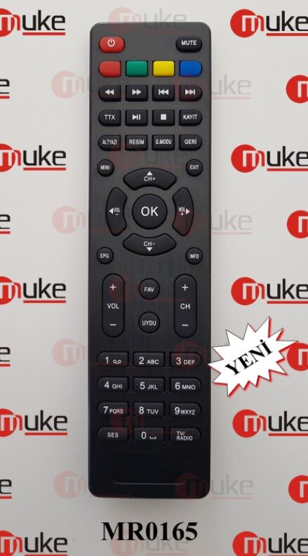 MUKE MR0165 SEOUL HIREMCO-ZAPPER HD2 UYDU KUMANDASI KR0165