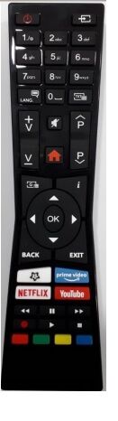 MUKE ML1180 VESTEL NETFLIX-YOUTUBE-PRİME TUŞLU SMART TV KUMANDASI