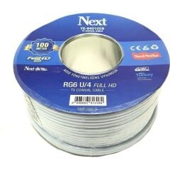NEXT YE-6401AL RG6 U/4 FULL HD 64 TEL ANTEN KABLOSU 100 METRE