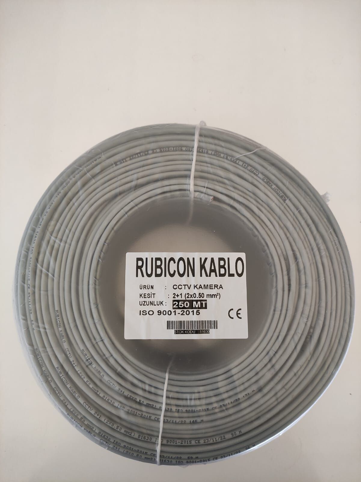RUBICON 2+1 0,50 250 METRE KAMERA KABLOSU